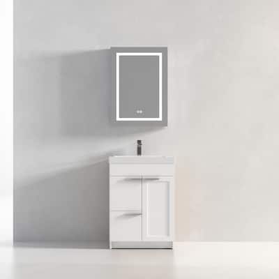 Freestanding Bathroom Vanity with Topmount Sink