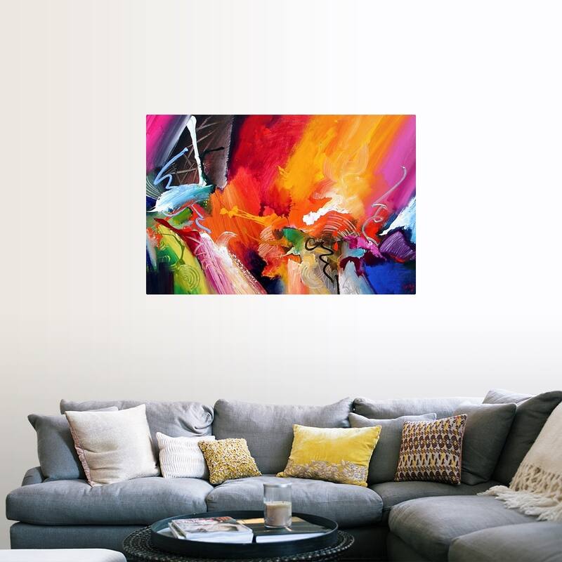 "Unbounded Ecstasy" Poster Print - Multi - 48" x 32"