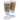 Double Cereal Dispenser, White