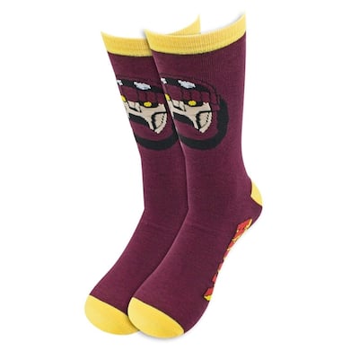 XMen 90S Cartoon Sentinel Crew Socks
