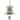 4.5' Pre-Lit Christmas Pine Artificial Tree in Decorative Planter