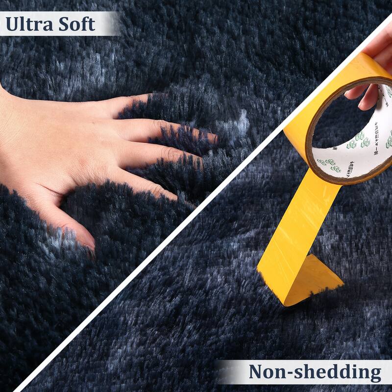 Garvee Shag Fluffy Area Rug Modern Indoor Plush Shaggy Carpet