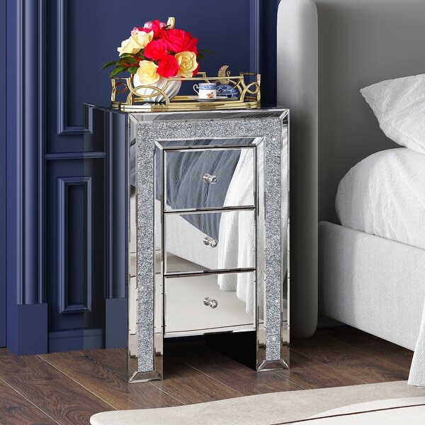 Diamond nightstand discount