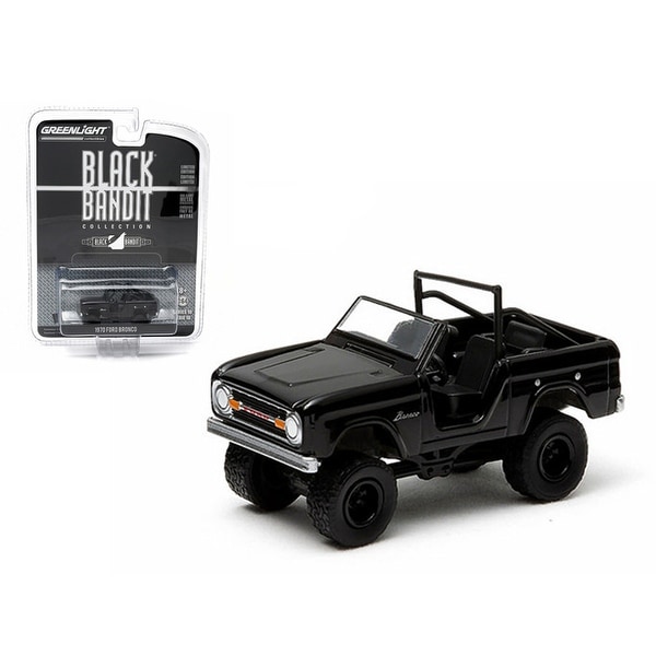 Get Wallpaper Shop 1970 Ford Bronco 4x4 Black Bandit 1 64 Diecast Model Car By For iPhone