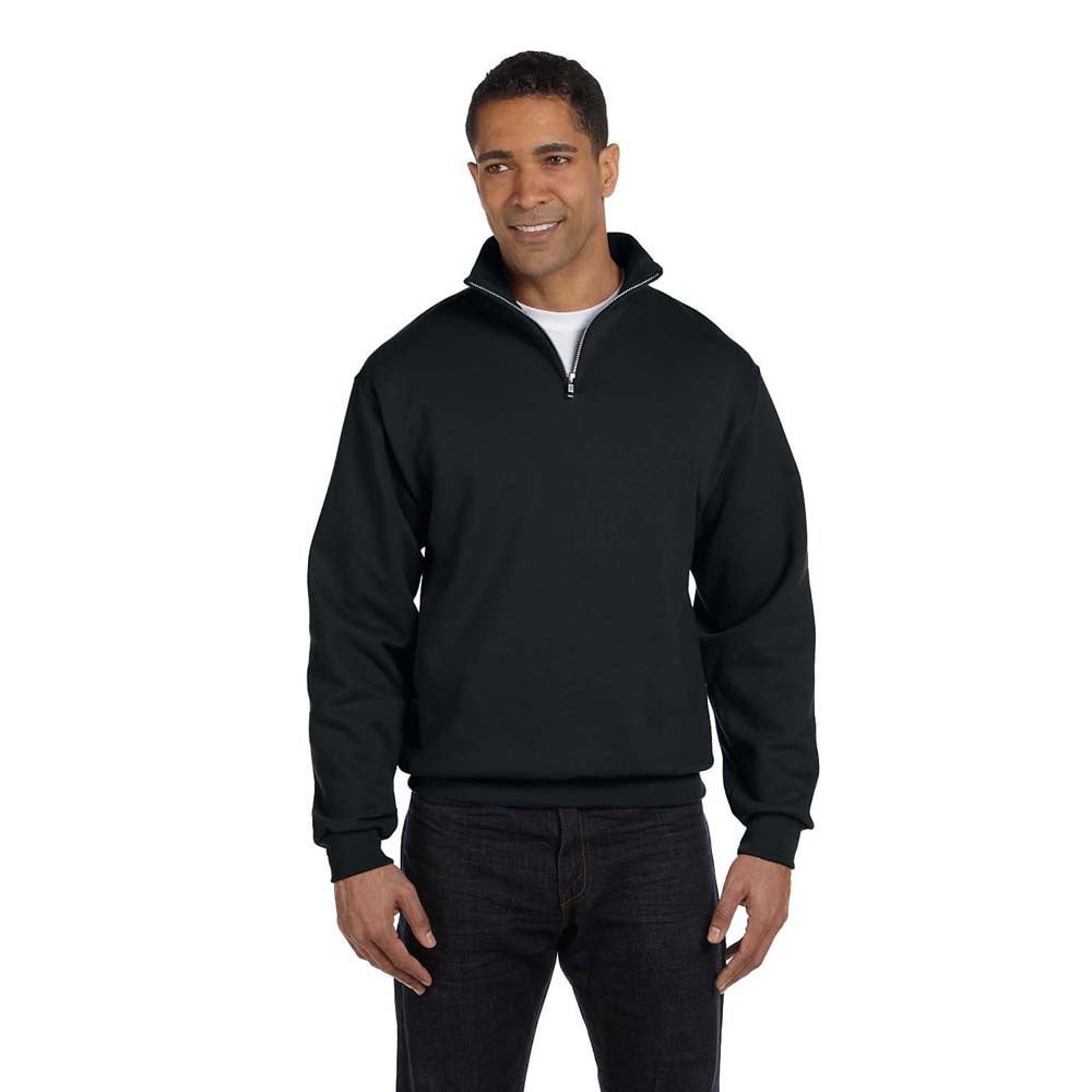 Collared zip up sweatshirt