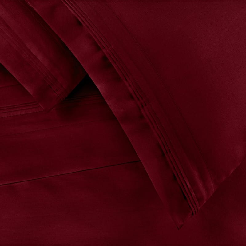Superior Egyptian Cotton 650 Thread Count Deep Pocket Solid Sheet Set