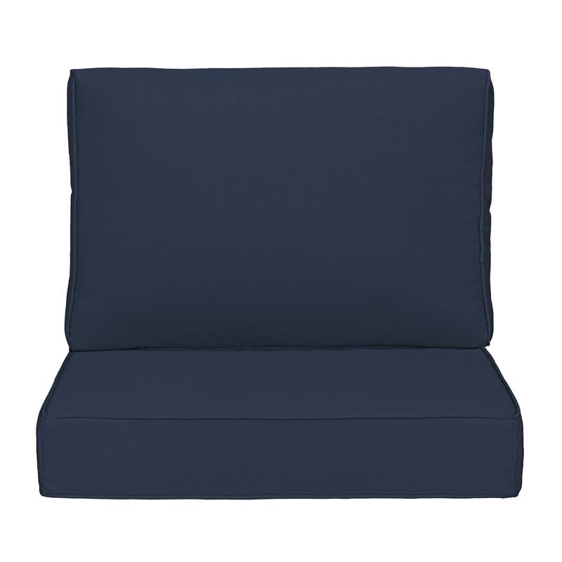 Outdoor Waterproof Rectangle Deep Seat Chair Cushion