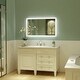 preview thumbnail 18 of 19, ExBrite 40 x 24 inch,Anti Fog,LED Bathroom Mirror,Night Light,Dimmable,Touch Button,Slim,Waterproof IP44,Horizontal Mounted