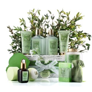 Tea Tree Bath Set - Luxury Aromatherapy Home Spa w/ Calming Mint ...