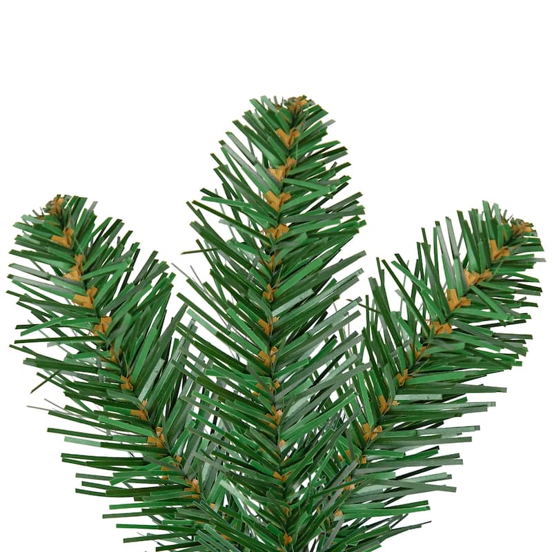 9' x 12" Pre-Lit Black River Pine Artificial Christmas Garland, Clear Lights