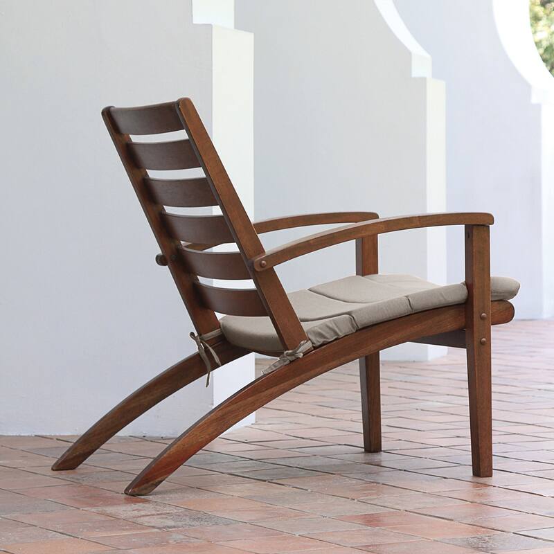 Cambridge Casual Moni 3-piece Wood Outdoor Chat Set with Cushion