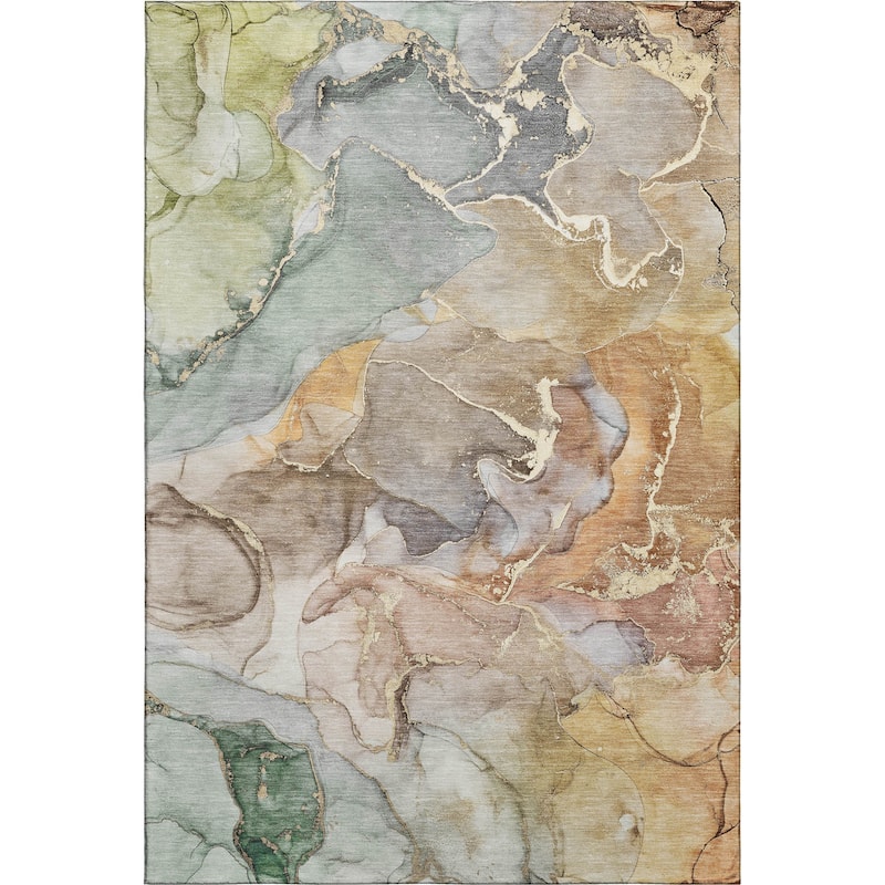 Premium Washable Super Soft Abstract Contemporary Mayfield Rug