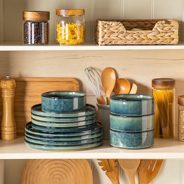 vancasso Starry Stoneware Glossy Elegance Glaze Dinnerware Set