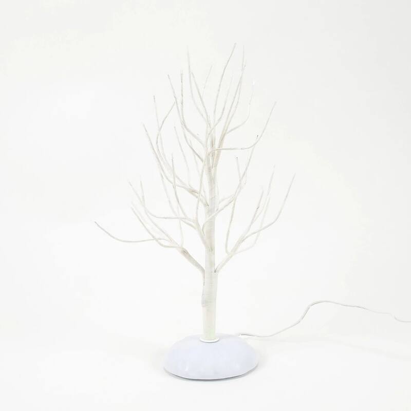 Department 56 Village Cross Product Twinkle Branch Tree - White - Multicolor LED Lights