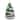 Kurt Adler 15.7-Inch Battery Operated Lighted Musical Christmas Tree With Moving Train