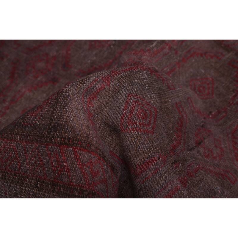 ECARPETGALLERY Hand-knotted Color Transition Grey Wool Rug - 2'8 x 4'6