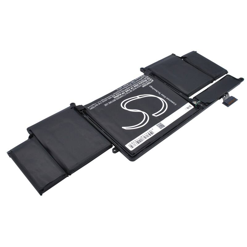 Battery for Apple A1502 MacBook Pro 13 2015 MF839LL/A MF841LL/A 020-00009 A1582 - Black