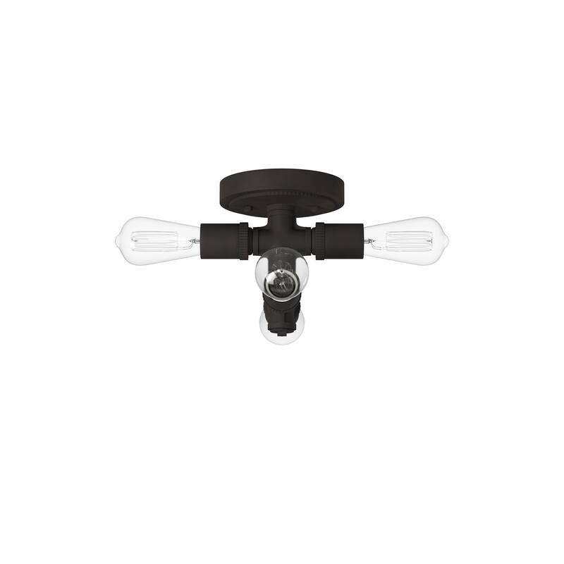 Eglo Wymer 4-Light Ceiling Light with Bronze Finish