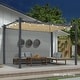 preview thumbnail 16 of 47, PURPLE LEAF Gazebo Outdoor Retractable Modern Large Size Pergola w Lights 9.5ft x 13ft - Beige