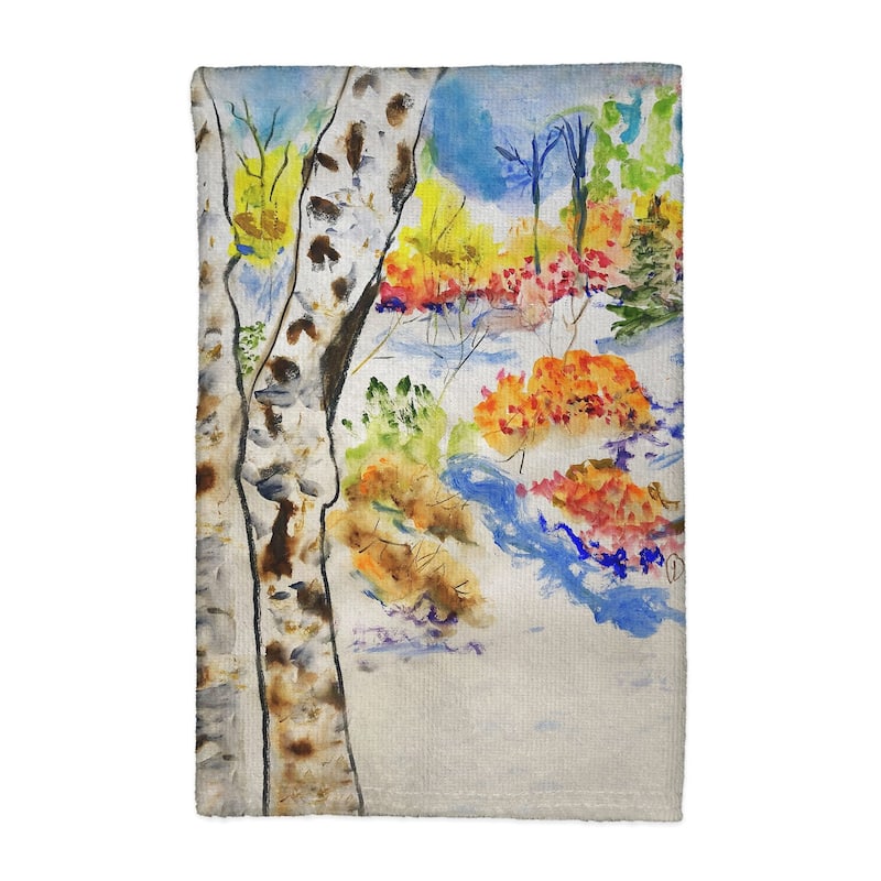 White Birch Kitchen Towel - 16x25