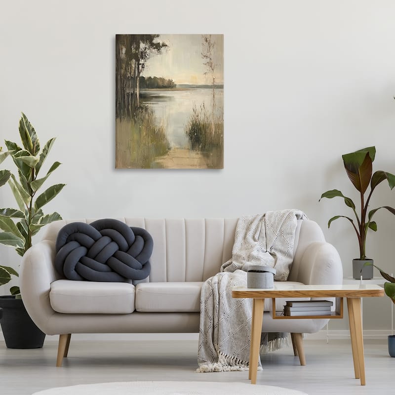 Stupell Wild Grasses by Lakeside Canvas Wall Art Design By Petal Prints Design
