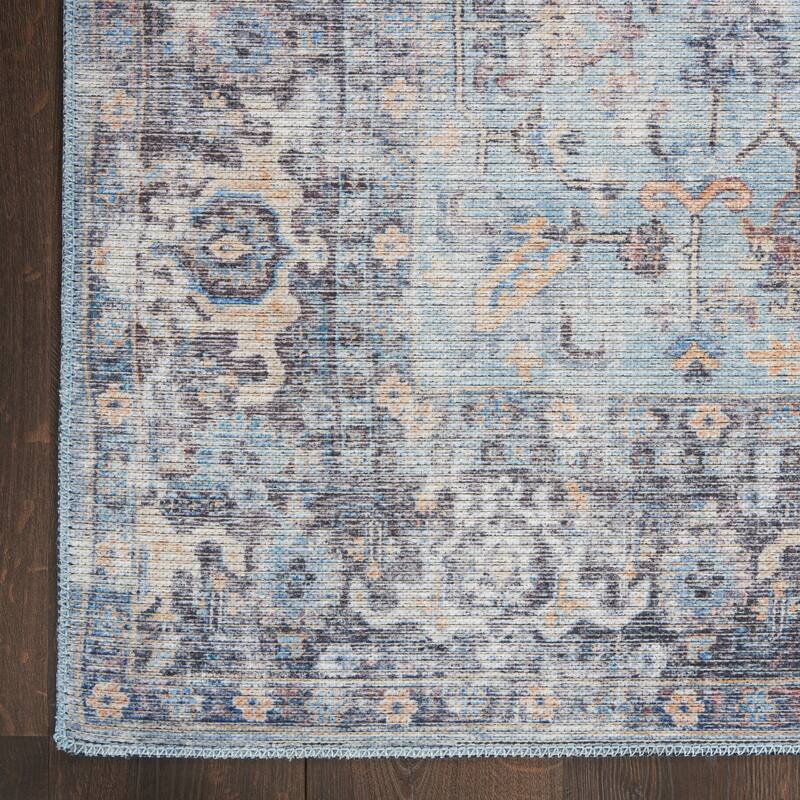 57 Grand by Nicole Curtis Vintage Medallion Machine Washable Area Rug