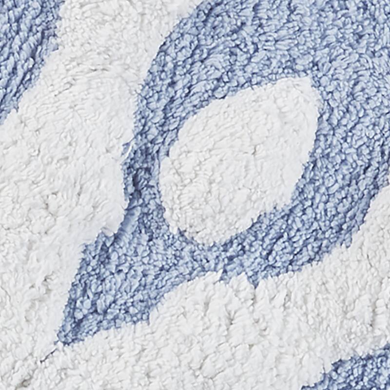 Madison Park Marrakesh Medallion Cotton Tufted Bath Rug