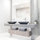 preview thumbnail 4 of 12, VIGO Duomo 18"L x 13"W x 4"H Concreto Stone Rectangular Bathroom Vessel Sink