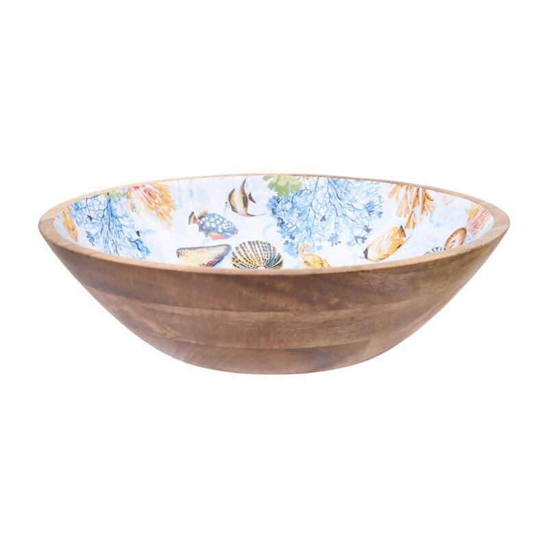 Makena Beach Round Serving Bowl