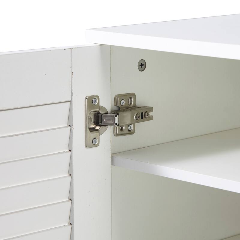Multi functional Shoe Storage Cabinet with Bench & 7+3 Storage compartment
