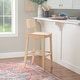 preview thumbnail 26 of 34, Linon Dahlia Armless Barstool Set of 2