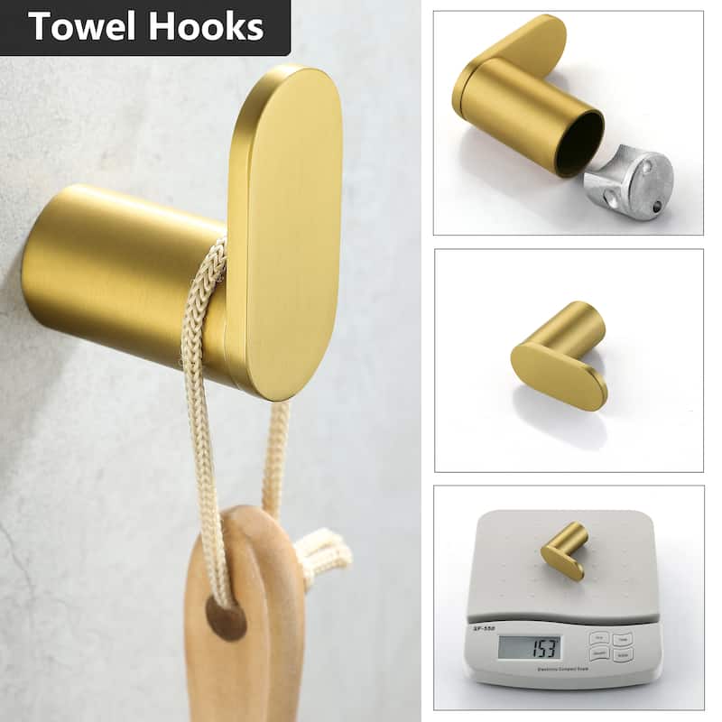 5-Piece Bathroom Hardware Set