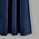 preview thumbnail 78 of 95, Porch & Den Lapeyrous Velvet Solid Room Darkening Window Curtain Panel Set