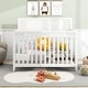 preview thumbnail 2 of 17, Certified Baby Safe Crib, Pine Solid Wood, Non-Toxic Finish