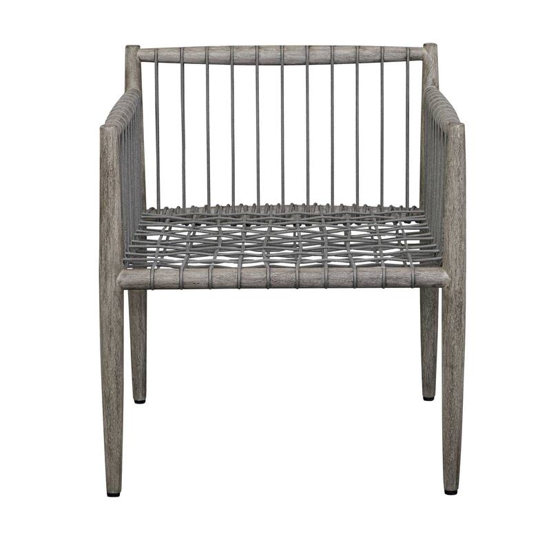 Uttermost Borneo White Outdoor Dining Chair