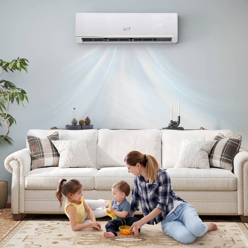 Costway 24000 BTU Mini Split Air Conditioner Heater with 2 Ton Heat - See Details