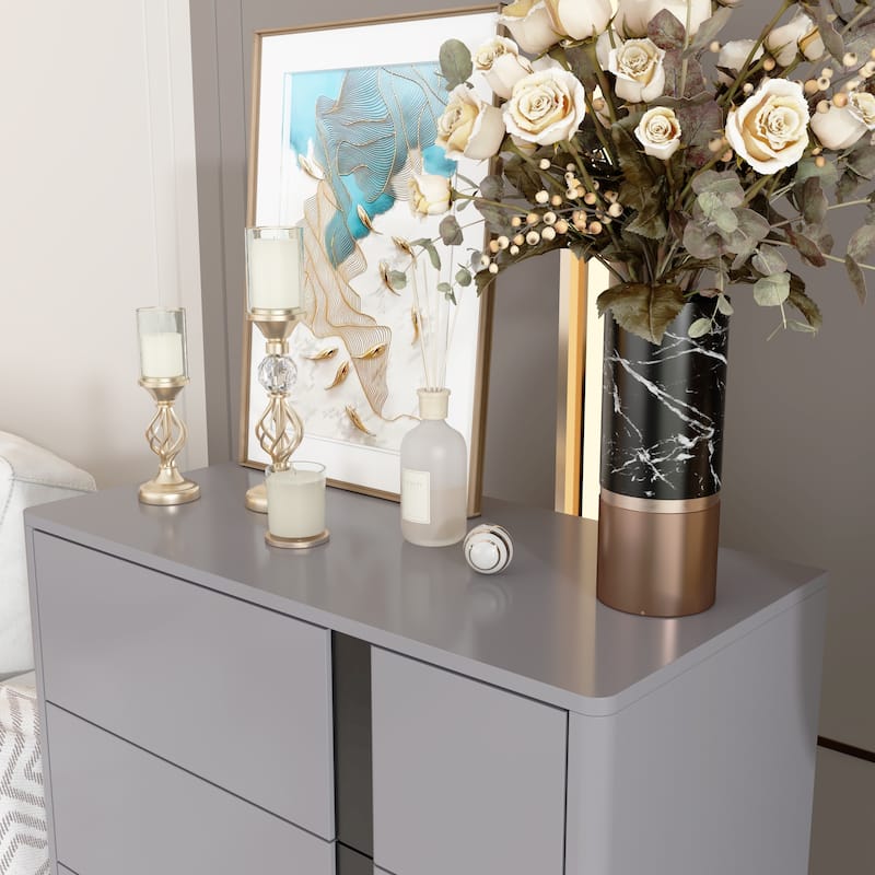 Modern End Table with Adjustable Metal Legs - Compact Storage Unit