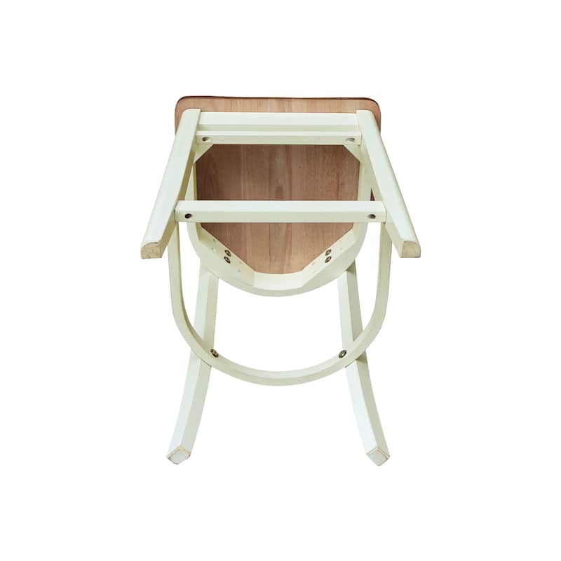 International Concepts Solid Wood Emily Dining Stool