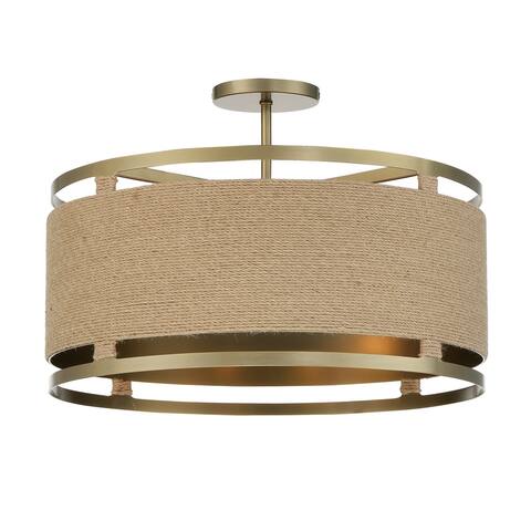 4 Light Semi Flush By Minka Lavery