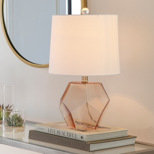 Geometric glass lamp cheap
