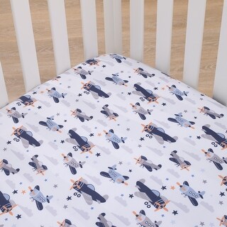 Little Love by NoJo Soar High Little One Crib Sheet