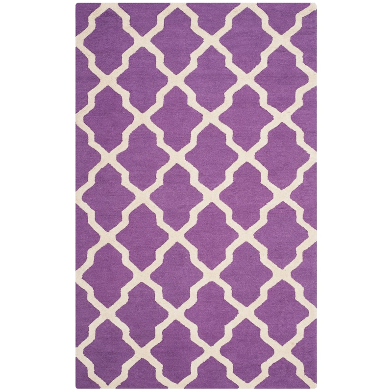 SAFAVIEH Handmade Cambridge Eirny Moroccan Trellis Wool Rug