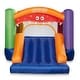 preview thumbnail 3 of 5, Monster Theme Bounce House with Slide and Blower