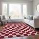 preview thumbnail 45 of 118, Machine Washable Indoor/ Outdoor Polka Dots Chantille Rug