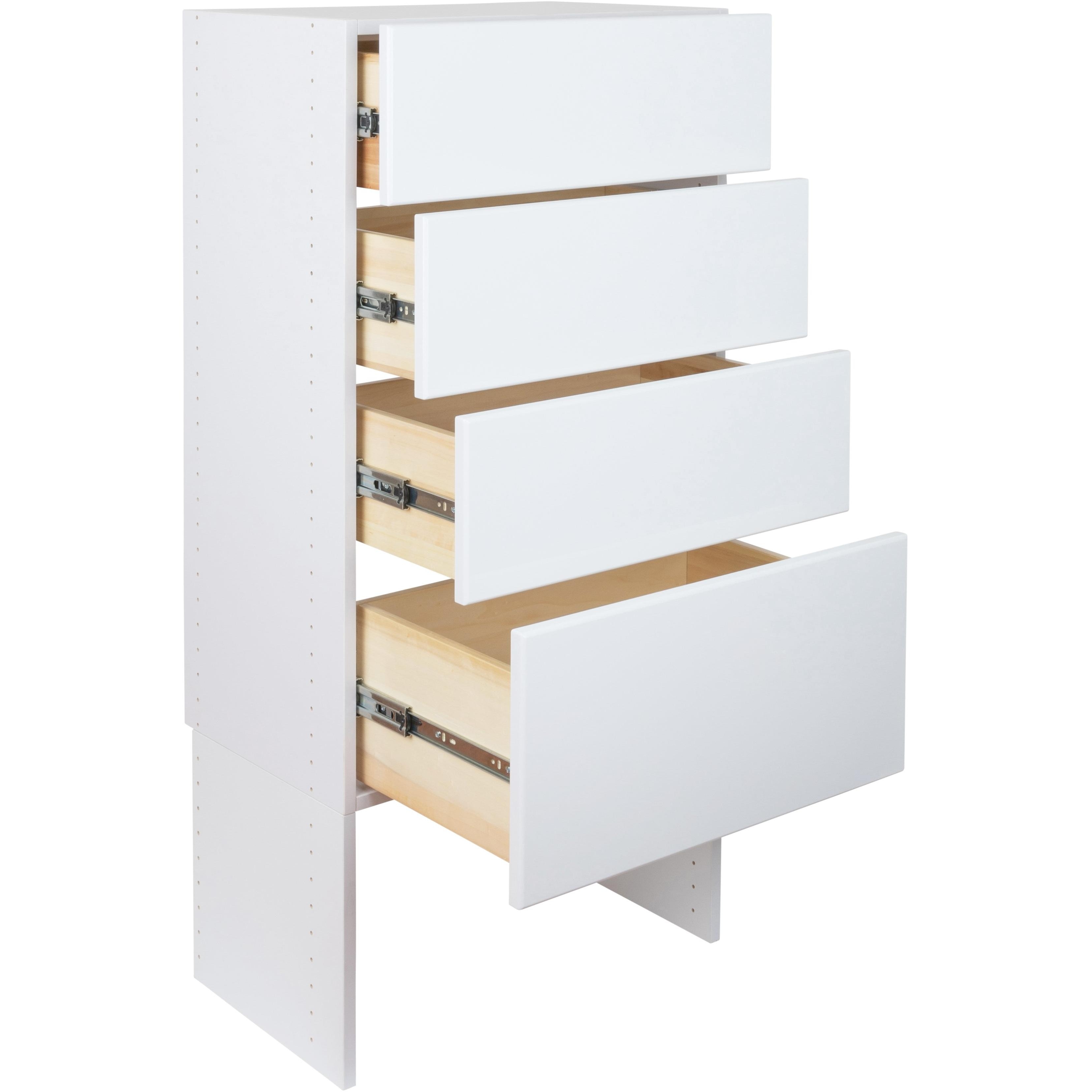 Shop Modular Closets 36 Tall Wood Tower Closet Organizer System