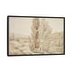 preview thumbnail 1 of 10, iCanvas "Summer " by Caspar David Friedrich Framed Canvas Print Black - 26x40