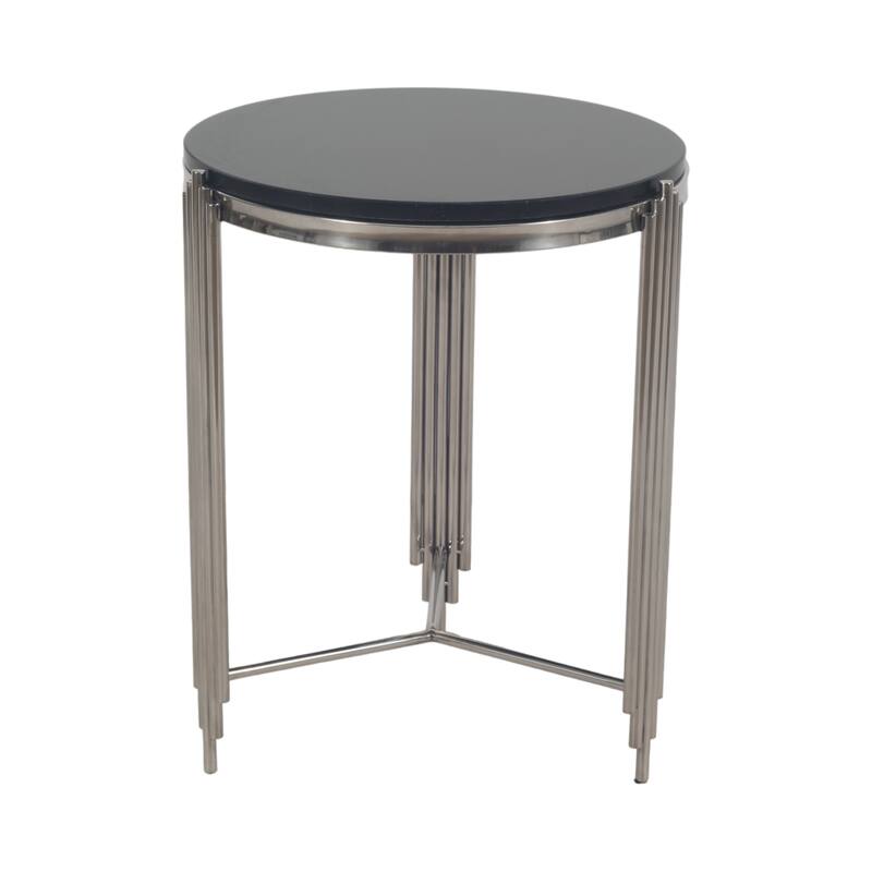Metal Modern Stone Top Table
