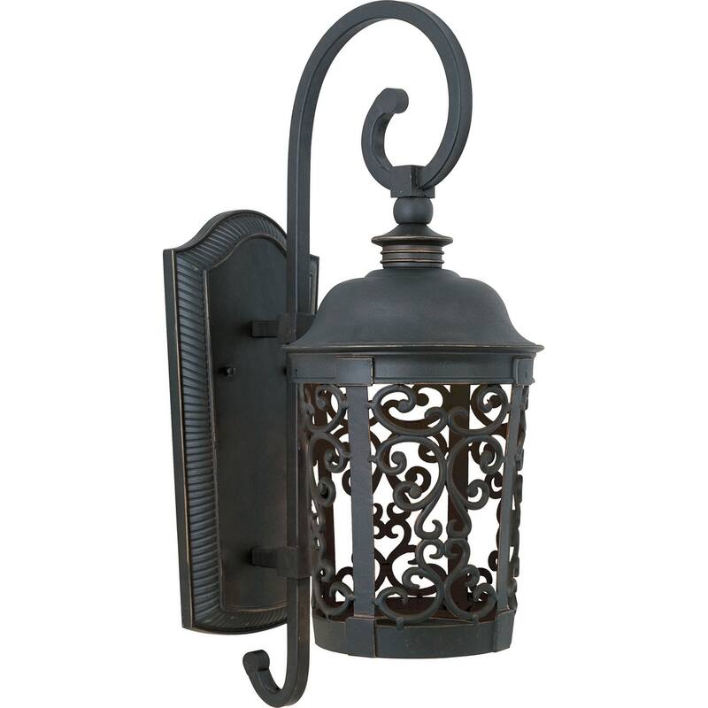 Maxim Whisper Dark Sky LED 24-1/2" Tall Integrated LED Outdoor Wall - Bronze
