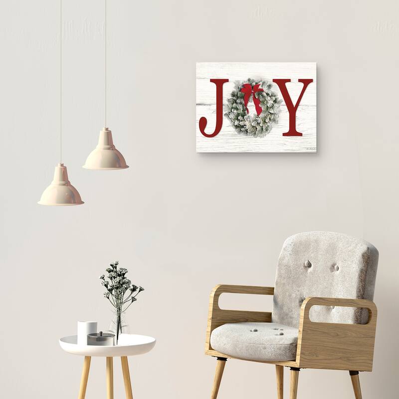 Christmas Joy by Lori Deiter Canvas Art Print