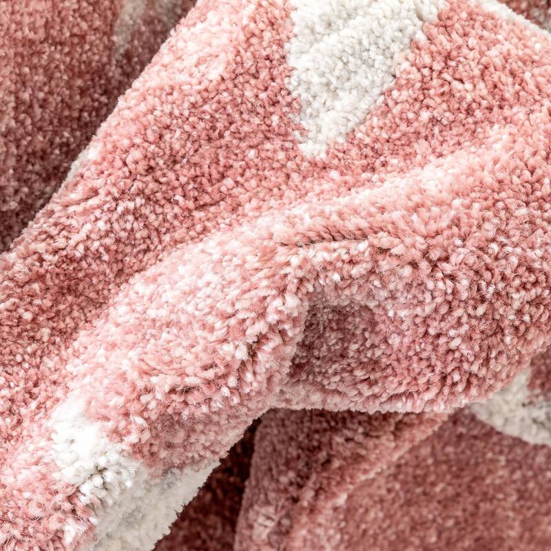 Well Woven Kennedy Stars Plush Area Rug